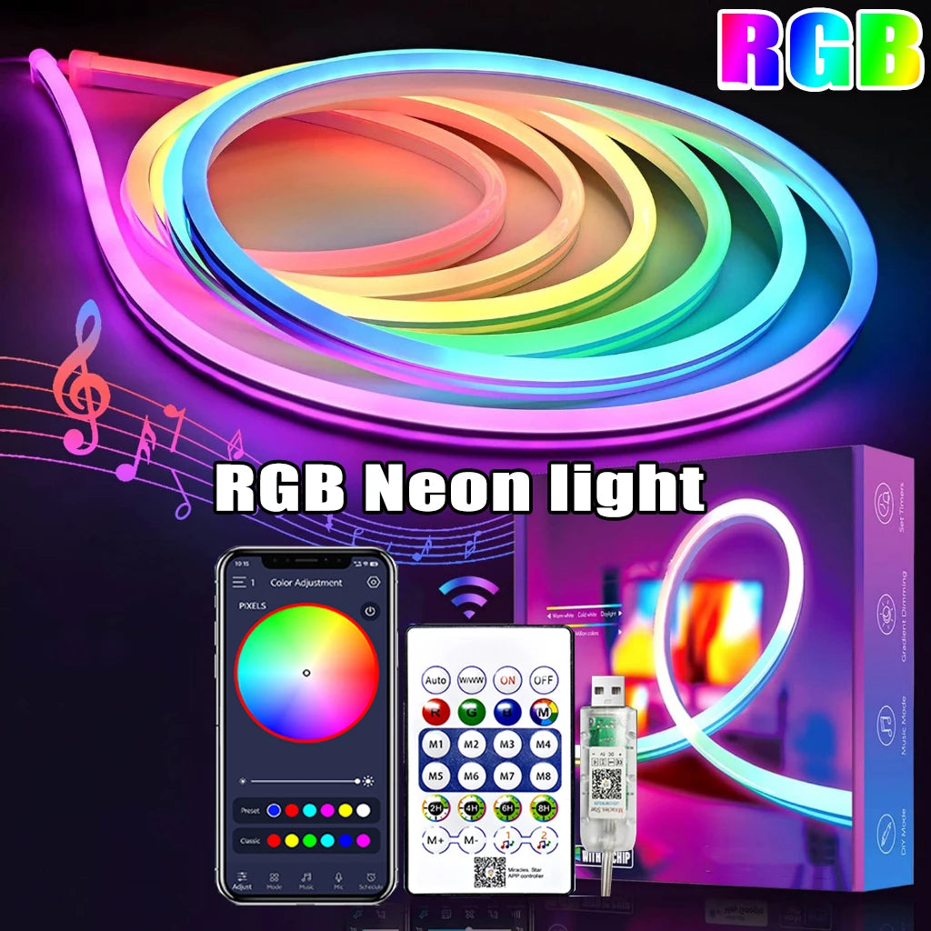 Vibrant Glow Neon Strip Lights™