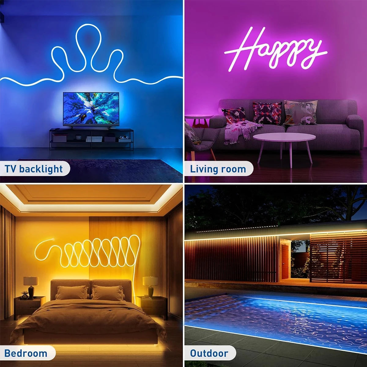 Vibrant Glow Neon Strip Lights™